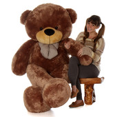 6ft Huggable Super Soft Pink Teddy Bear Gift From Giant Teddy Brand