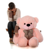 4ft Big Pink Cuddly Teddy bear Gift from Giant Teddy
