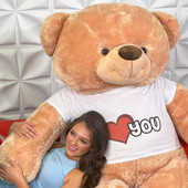 7 ft Huggable soft Giant Teddy Brand Teddy Bear