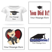 Graduation Teddy Bear T-shirt Designs