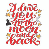 I Love You To The Moon and Back Teddy Bear T-shirt