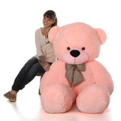 6ft Huggable Pink Teddy Bear Gift From Giant Teddy Brand