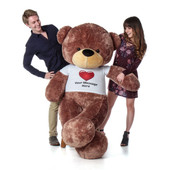 Perfect Valentine's  Day Gift for Girlfriend - Life Size Teddy Bear!