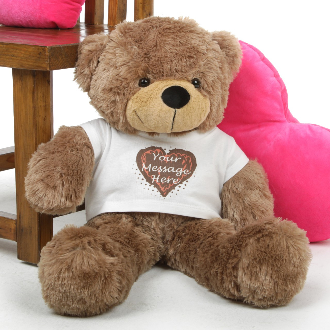 Sweet Mocha Hugs form a Special Personalized Teddy Bear!