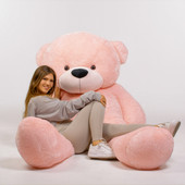 Giant Teddy Brand Biggest Teddy Bear - 7 Foot Tall Pink Stuffed Animal